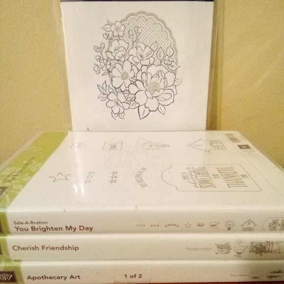 Stampin' Up! Other - Stampin Up Lot of 4 Stamp Sets